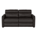 Dark Brown PolyHyde Thomas Payne Heritage Trifold Sofa - Three Quarter View | United RV Parts