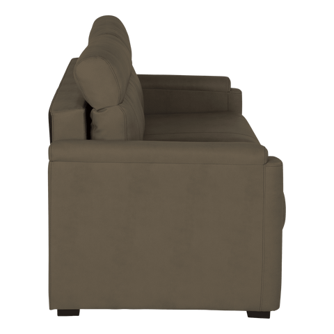 Grummond PolyHyde 72 Inch Lippert Sofa - Side Profile View | United RV Parts