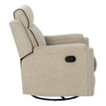 Thomas Payne Heritage Recliner - Side Profile with Fabric Texture Detail | United RV Parts