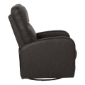 Brown Leather RV Pushback Recliner - Right Side Profile View | United RV Parts