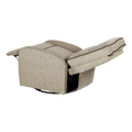 Taupe Fabric Thomas Payne Pushback Recliner - Reclined Position Side View | United RV Parts