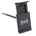 Black Thomas Payne Wireless Phone Charger Cradle with Flexible Gooseneck Arm - Angled Product View | United RV Parts