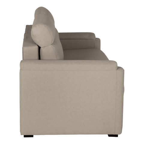 Beige Thomas Payne 68 Inch RV Furniture - Side Profile | United RV Parts