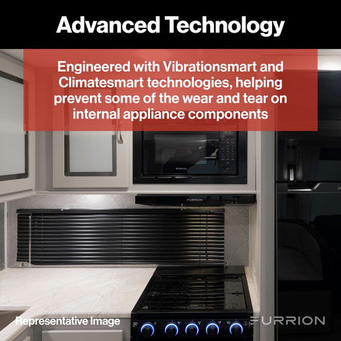 Furrion RV Kitchen Setup - Installed Microwave in RV Interior | United RV Parts