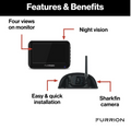 Furrion Vision S Features & Benefits - Night Vision and Four Camera Views Diagram | United RV Parts