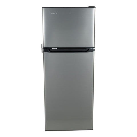 Stainless Steel Everchill 10.7 Cu Ft RV Refrigerator - Front View | United RV Parts
