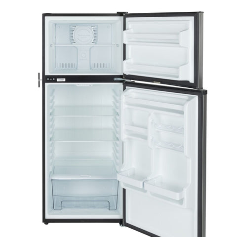 Everchill 12V RV Fridge Interior - Open Doors with Shelves & Freezer | United RV Parts