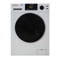 White Pinnacle 22-4600LW Combo Washer-Dryer - Front View | United RV Parts