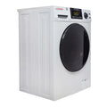 White Pinnacle Washer-Dryer Combo - Side Angle View | United RV Parts