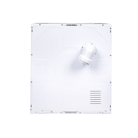 White Pinnacle Dryer - Rear Back Panel with Vent Connection | United RV Parts