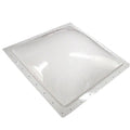 Clear Polycarbonate RV Skylight Dome - Top Angled View | United RV Parts