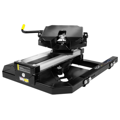Black PullRite 2300 SuperGlide Hitch - Angled View | United RV Parts