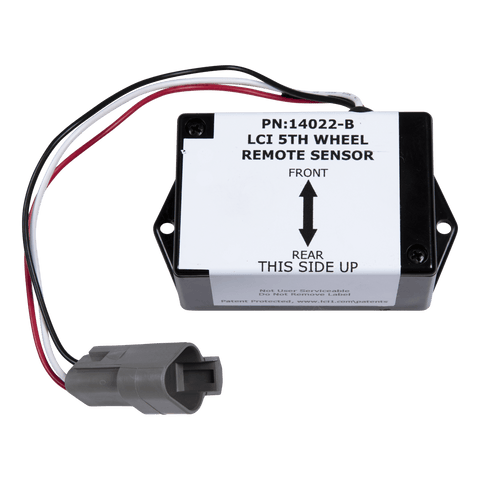 White Lippert Auto-Level Remote Rear Sensor 232201 - Front View | United RV Parts