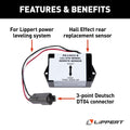 Lippert Auto-Level Remote Rear Sensor 232201 Features Diagram - Annotated View | United RV Parts