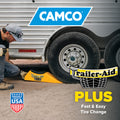 Camco Trailer-Aid Plus Tire Change Setup - In Use | United RV Parts