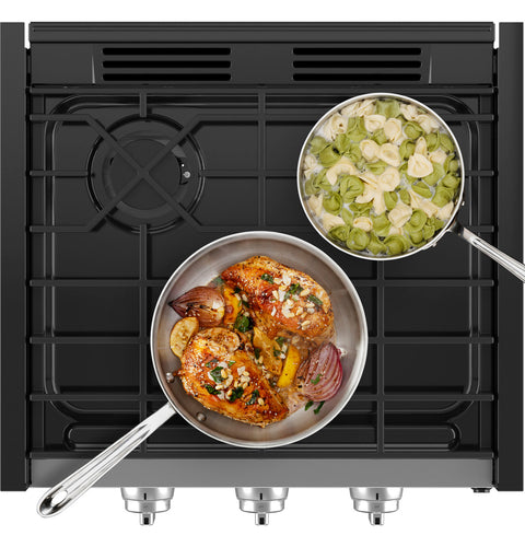 Electrodomésticos GE | Cocina de perfil | PLU621RTSS | 21"