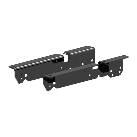 Black Steel PullRite 2726 Mounting Brackets - Side View | United RV Parts