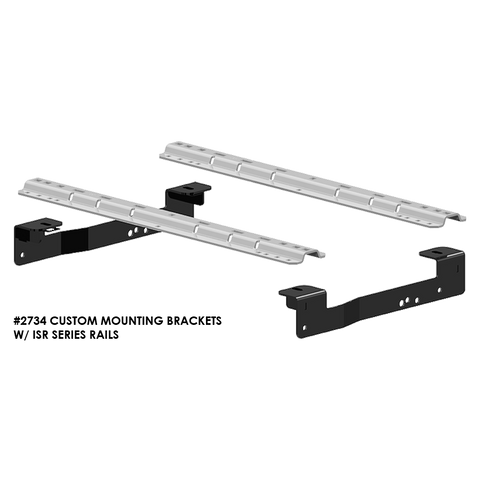 PullRite 2734 ISR Series Custom Mounting Brackets with Rails Complete Kit | United RV Parts