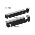 PullRite 2738 ISR Mounting Brackets Driver and Passenger Side - Top View | United RV Parts