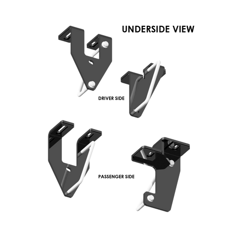 PullRite 2742 ISR Mounting Brackets Driver and Passenger Side - Underside View | United RV Parts