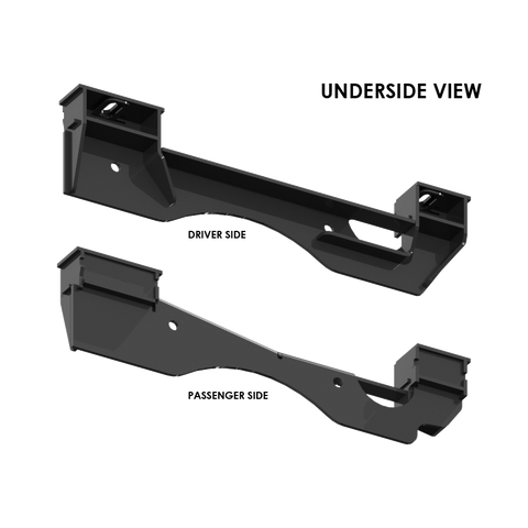 PullRite 2766 ISR Mounting Brackets Driver and Passenger Side - Underside View | United RV Parts
