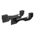 Black Steel PullRite ISR Series 2766 Mounting Bracket Assembly - Angled View | United RV Parts