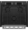 Black Gas Cooktop - Top Down View with Three Burners | United RV Parts