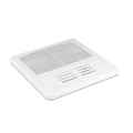 White Dometic QUICKCOOL Return Air Grille - Top View | United RV Parts