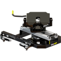 Black PullRite SuperGlide 2915 18K Fifth Wheel Slider Hitch - Rear 3/4 View | United RV Parts