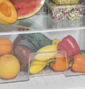 Clear Crisper Drawer with Fresh Vegetables in GE RV Fridge | United RV Parts