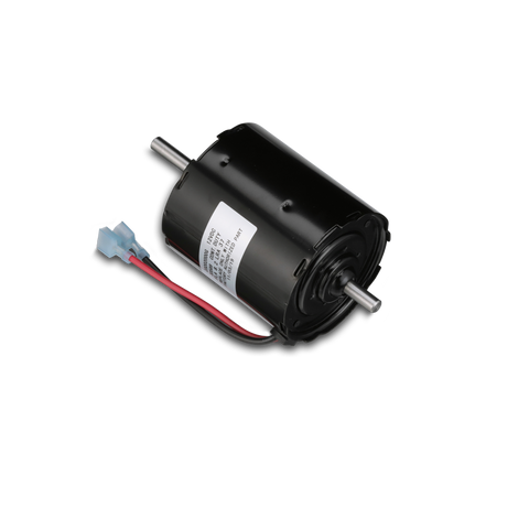 Black Dometic 12V Furnace Blower Motor 30136 - Side View | United RV Parts