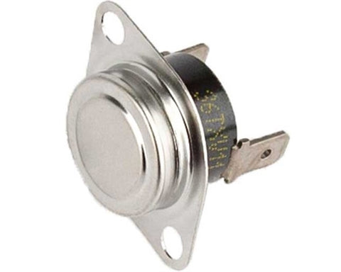 Silver Metal Atwood Dometic RV Furnace Limit Switch 31091MC - Front View | United RV Parts