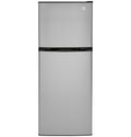Stainless Steel GE RV Refrigerator - Front View Closed | United RV Parts