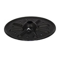 Black Steel Lippert Leveling Foot Pad - Bottom Angle View | United RV Parts