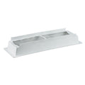 White Plastic Dometic Refrigerator Vent Base 3312694007 - Side View | United RV Parts