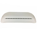 White Dometic Refrigerator Vent Cover - Bottom View with Louvers | United RV Parts
