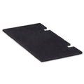 Black Dometic RV Air Conditioner Ducted Filter 3313107.103 - Angled View | United RV Parts