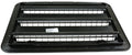 Black Dometic Refrigerator Side Vent 3316941.005 - Back View with Label | United RV Parts