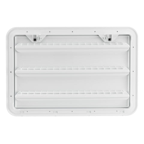 White Dometic Refrigerator Side Vent 3316941.010 - Interior View | United RV Parts