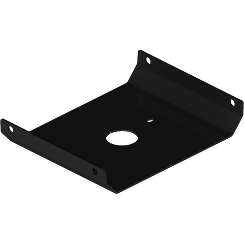 Black Metal PullRite Quick Connect Capture Plate - Angled View | United RV Parts