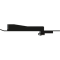 Black Steel PullRite Capture Plate 331708 - Side Profile View | United RV Parts