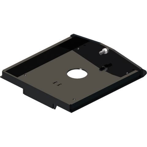 Black Steel PullRite 331711 Quick Connect Capture Plate - Angled View | United RV Parts