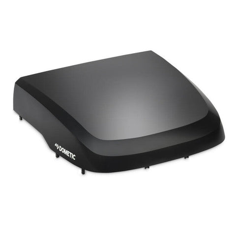 Black Dometic FreshJet 3 Series Air Conditioner Shroud - Angle View | United RV Parts