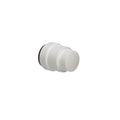 White Plastic AquaLock End Cap - Three Quarter View | United RV Parts