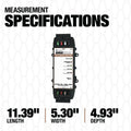 Surge Guard 35550 Measurement Specifications Chart - 11.39 Length 5.30 Width | United RV Parts