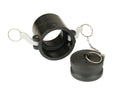 Black Cam Lock Connector Components - Detail View | United RV Parts
