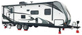 Andersen EZ Block 3621 Levelers Under Parked RV Trailer - Full Setup | United RV Parts