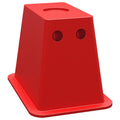 Red Andersen EZ Block 3621 with Recessed Post Hole - Side Profile | United RV Parts