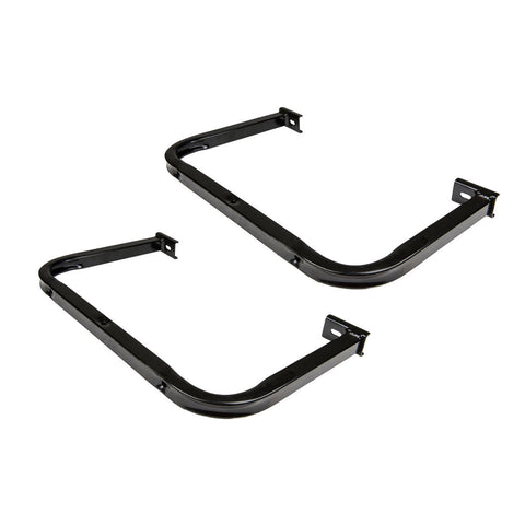 Black Metal Thomas Payne Jackknife Sofa Leg Kit 364582 - Top View | United RV Parts