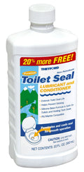 White Thetford Toilet Seal Lubricant Conditioner 20oz Bottle - Front View | United RV Parts